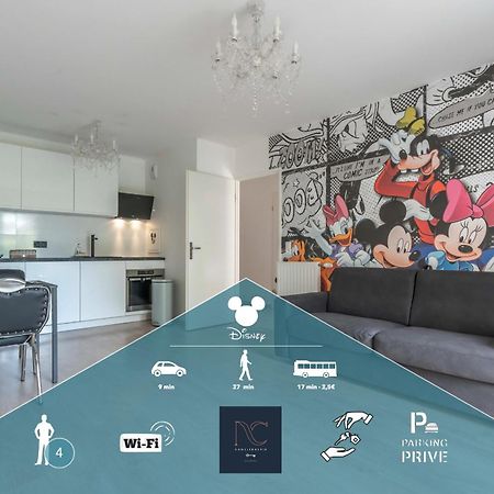 Disneyland-Paris 4Pers,Wifi, Parking Chessy  Eksteriør bilde